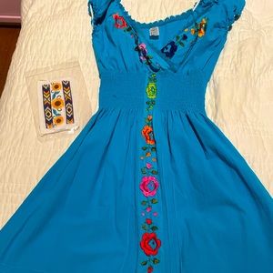 🌹GORGEOUS TEAL SEÑORITA DRESSS!